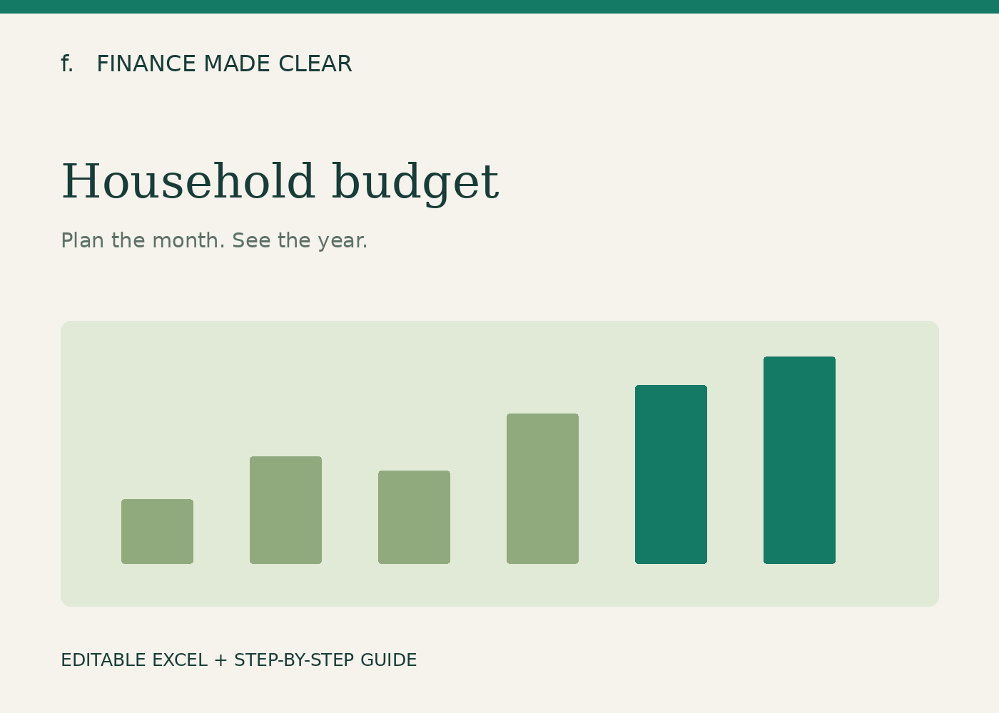 Household Budget Planner cover
